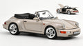 Porsche 911 Turbo Look Cabriolet 1992 argento Metallic 1:18 – Norev