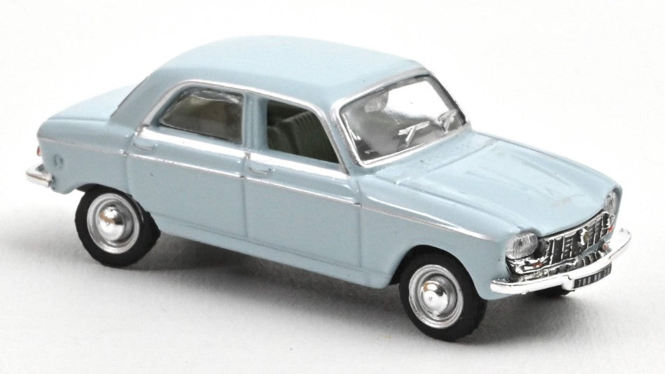Peugeot 204 1967 Sky Blue – Norev 1:87