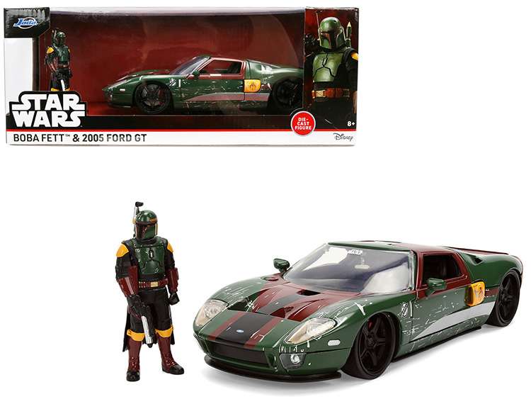 Ford GT 2005 Star Wars Boba Fett Various – Jada Toys 1:24