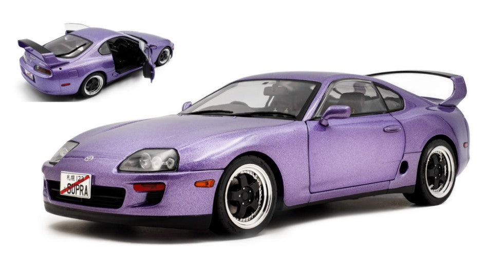 Toyota Supra Mk4 (A80) Solido Works 1993 Purple 1:18 – Solido