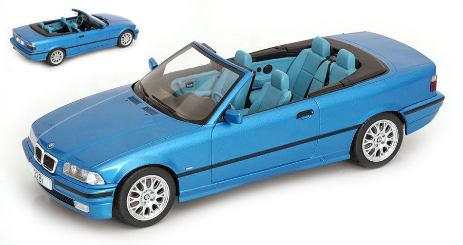 BMW 3er (E36) Cabriolet 1996 Turquoise – ModelCarGroup 1:18