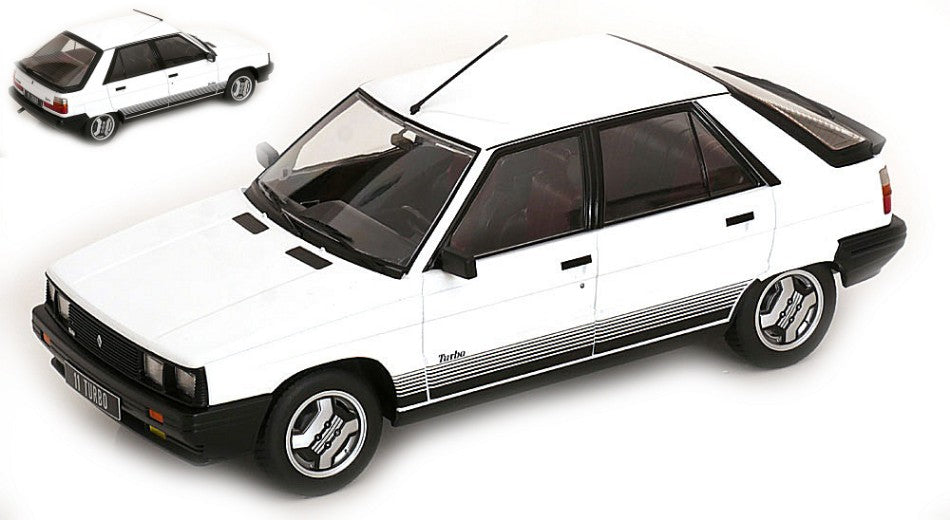 Renault 11 Turbo 1985 White – ModelCarGroup 1:18