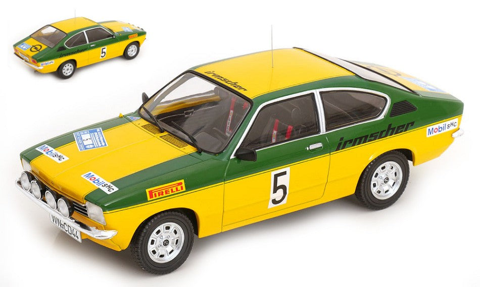 Opel Kadett C Coupe Gt/e Intern.sachs Winter Rally 1976 SMOLEJ-GEIST1:18 – ModelCarGroup 1:18
