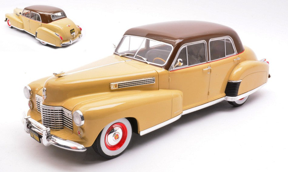 Cadillac Fleetwood Series 60 Special Sedan 1941 Beige/dark Brown – ModelCarGroup 1:18