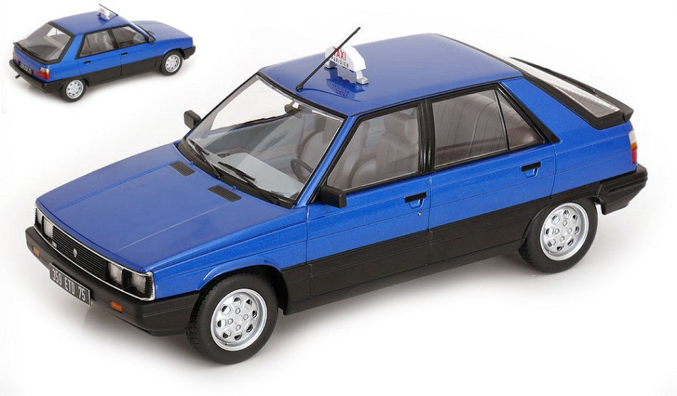 Renault 11 Gtl 1985 Blue Taxi (f) – ModelCarGroup 1:18