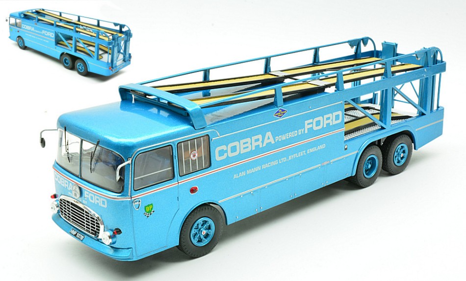 Fiat Bartoletti 306/2 Renntransporter 1956 Blue – Ixo Model 1:43