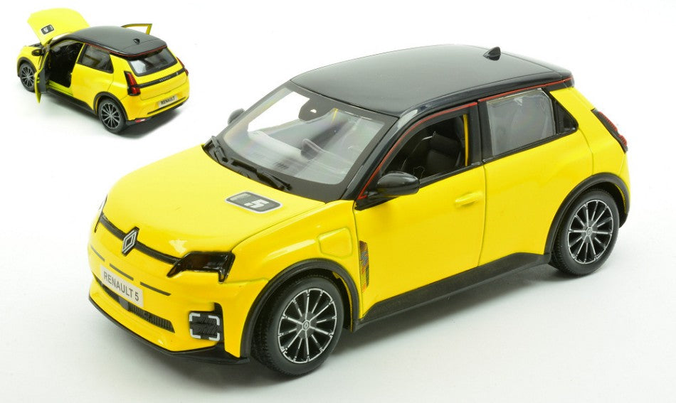 Renault 5 E-tech Yellow – Bburago 1:24
