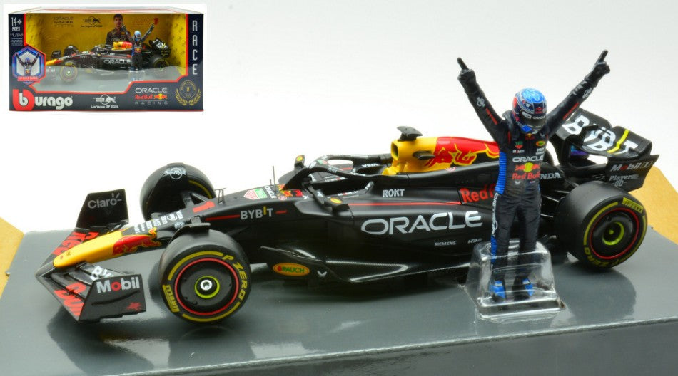 Red Bull RB20 N.1 2024 Max Verstappen With Figure – Bburago 1:24