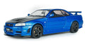 Nissan Skyline Gt-r (R34) Z-tune 1998 Bayside Blue – Solido 1:43