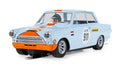 Ford Lotus Cortina Gulf Edition Slot – Scalextric 1:32