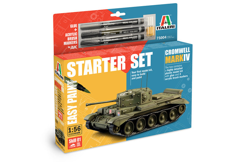 Cromwell Mark Iv Model Set Kit – Italeri 1:56
