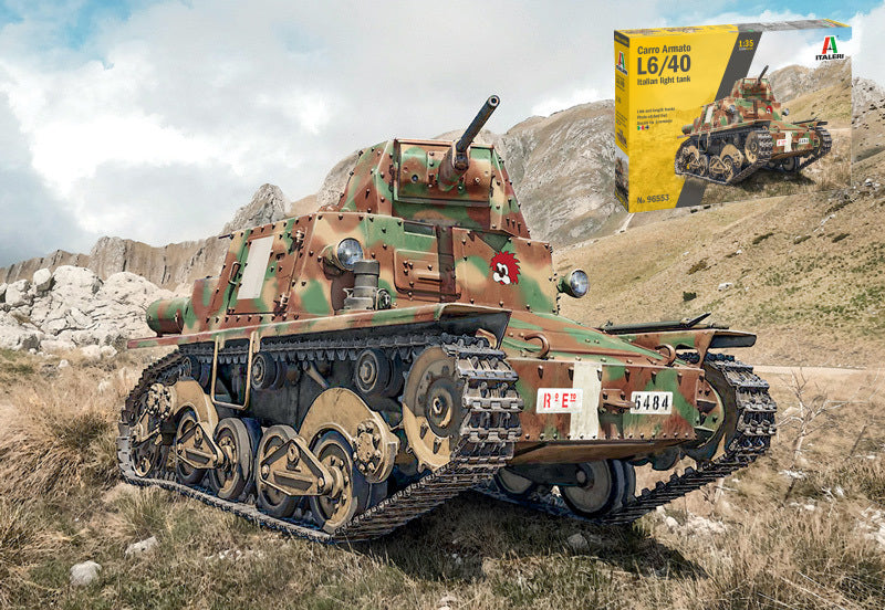 Carro Armato L6/40 Italian Light Tank Kit – Italeri 1:35