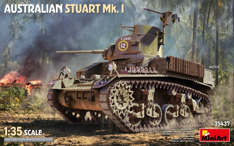 Australian Stuart Mk.i Kit – Miniart 1:35