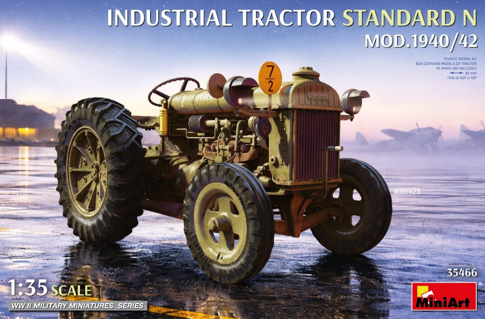 Standard N Industrial Tractor Mod.1940/42 Kit – Miniart 1:35