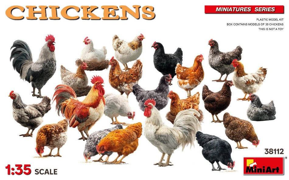 Chichens Kit – Miniart 1:35