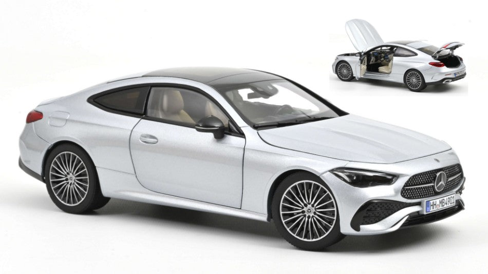 Mercedes Cle Coupe' 2024 argento 1:18 – Norev