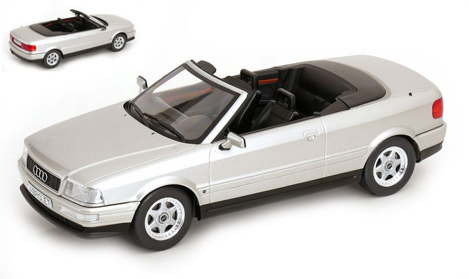 Audi 80 Cabriolet 1991 Silver – ModelCarGroup 1:18