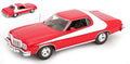 Ford Gran Torino 1975 Red/white – ModelCarGroup 1:18
