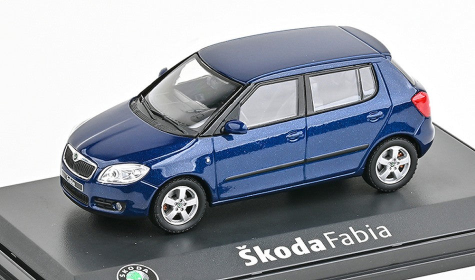Skoda Fabia Ii 2006 Blue – Abrex 1:43
