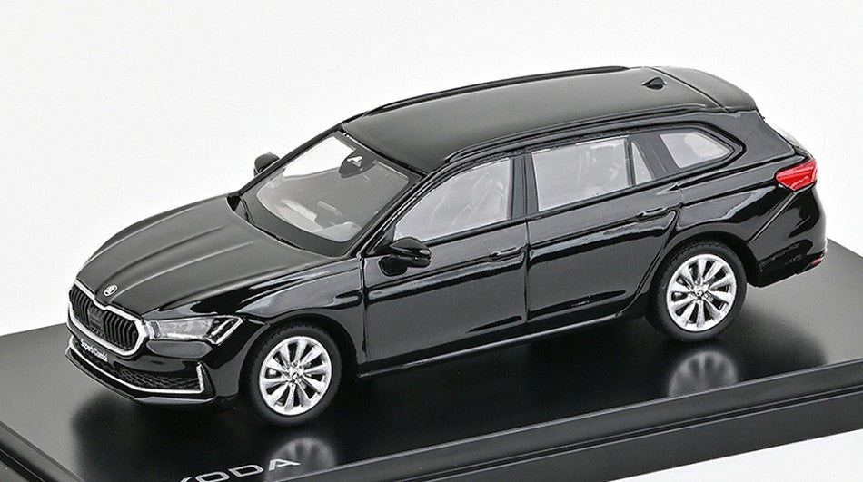 Skoda Superb Iv Combi 2023 Black – Abrex 1:43