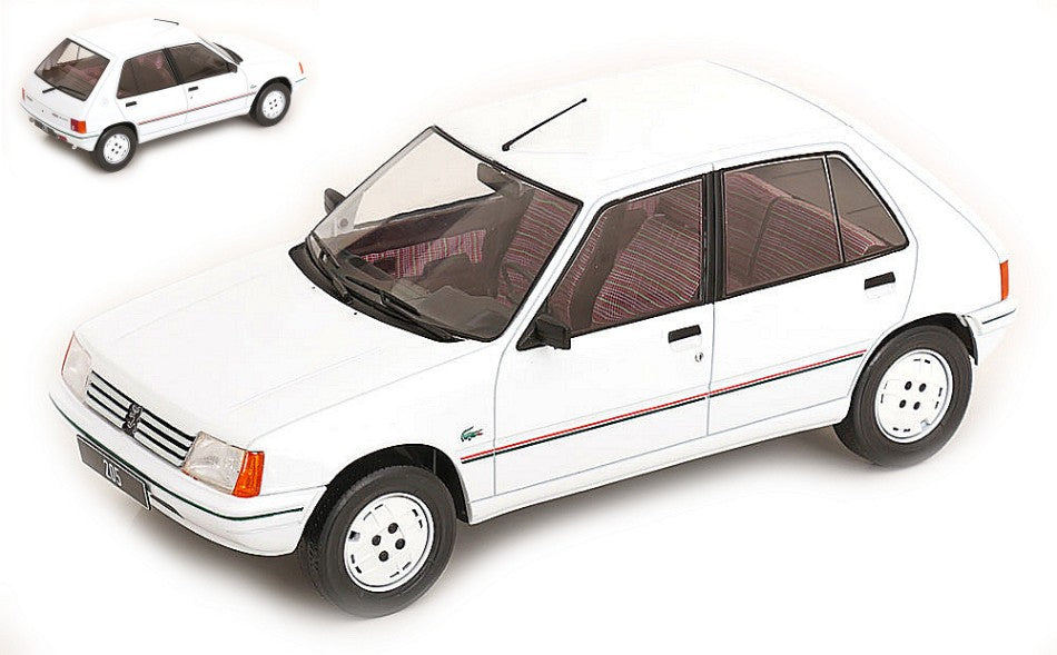 Peugeot 205 1984 White – ModelCarGroup 1:18