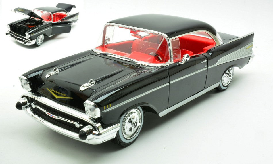 Chevrolet Bel Air Coupe' 1957 Black – Maisto 1:18