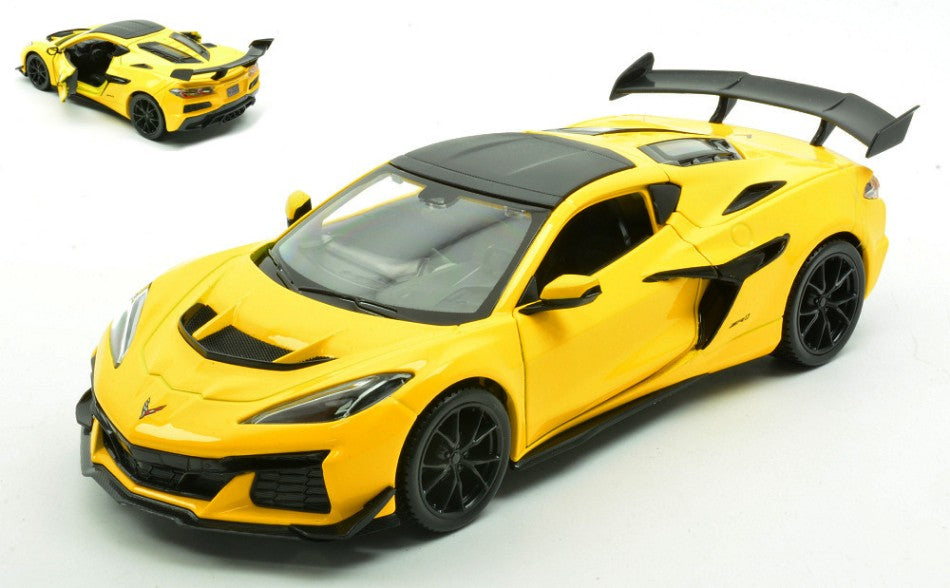 Chevrolet Corvette ZR1 Coupe' 2025 Yellow – Maisto 1:24