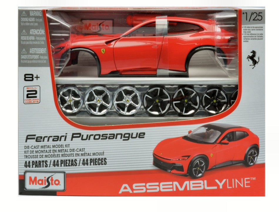 Ferrari Purosangue Red Kit – Maisto 1:24