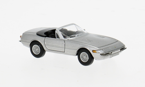 Ferrari 365 GTS/4 Daytona Spider 1971 Silver – Brekina 1:87