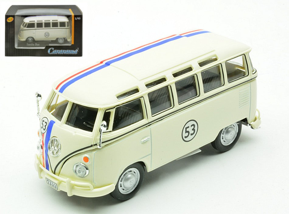 VW Samba T1 1950 "herbie 53" – Cararama 1:43