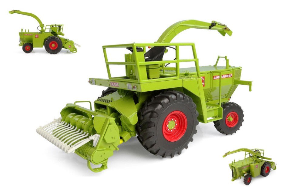 Trinciaforaggi Semovente Claas Jaguar 80 Sf With Pick Up – Universal Hobbies 1:32