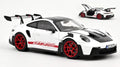 Porsche 911 GT3 Rs W/weissach Pack 2022 White/red – Norev 1:18