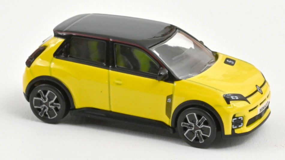 Renault 5 E-tech Electric 2024 Yellow/black (reprod 2026) – Norev 1:64