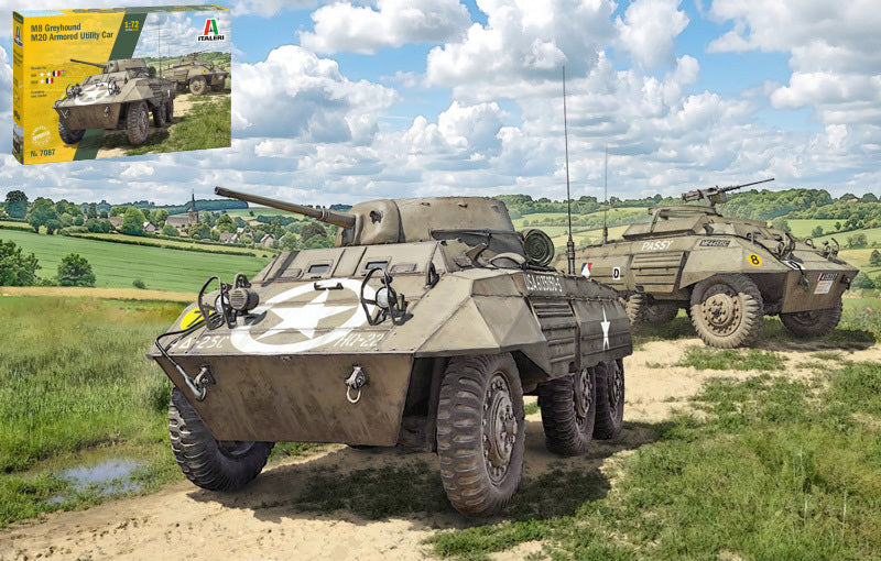 M8 Greyhound / M20 Armored Utility Car Kit – Italeri 1:72