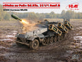 Stuka Zu Fu SD.KFZ.251/1 Ausf.b WWII German Mlrs Kit – ICM 1:35