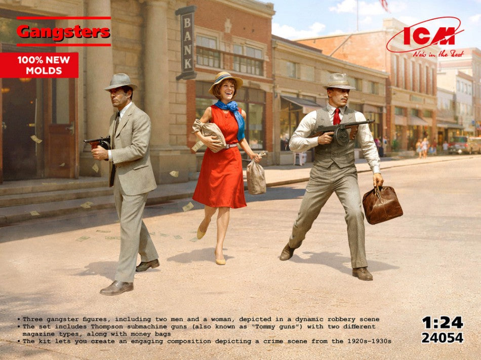 Gangsters Kit – ICM 1:24