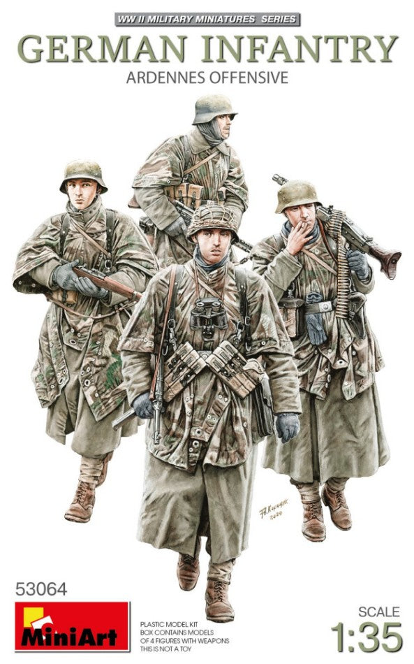German Infantry Ardennes Offensive Kit – Miniart 1:35