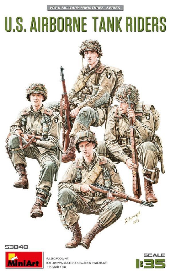 U.S.AIRBORNE Tank Riders Kit – Miniart 1:35