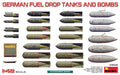 German Fuel Drop Tanks And Bombs Kit – Miniart 1:48