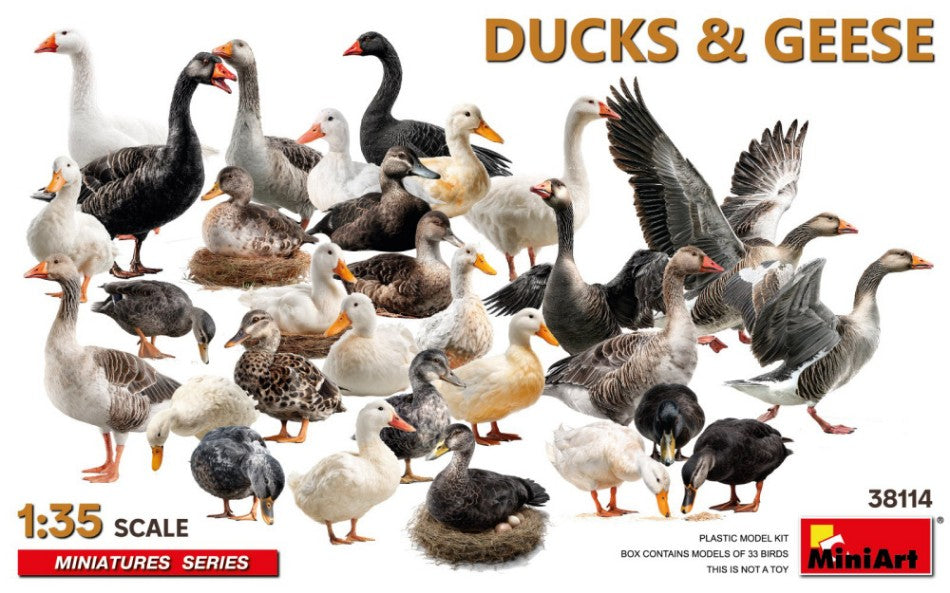 Ducks & Geese Kit – Miniart 1:35