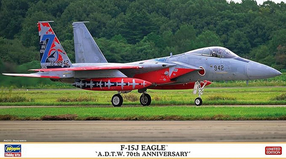 F-15J Eagle A.D.T.W. 70Th Anniversary Kit 1:72 – Hasegawa