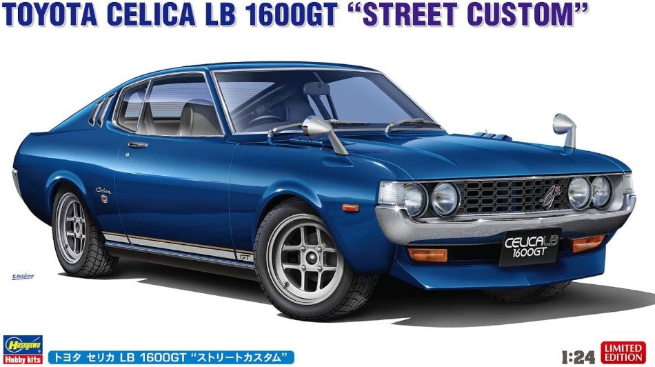 Toyota Celica Lb 1600Gt Street Custom Kit 1:24 – Italeri
