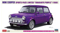 Mini Cooper Sports-pack Limited Amaranth Purple 1998 Kit – Hasegawa 1:24