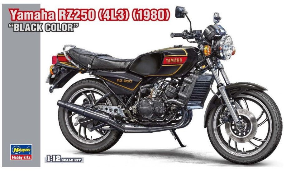 Yamaha RZ250 (4L3) 1980 Black Color Kit – Hasegawa 1:12