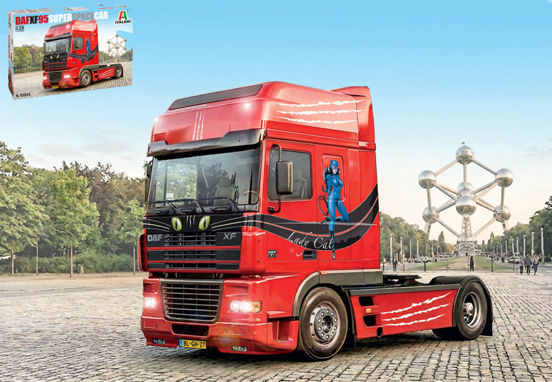 Daf Xf 95 Super Space Cab Kit – Italeri 1:24