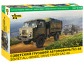 Soviet All-wheel Drive Truck GAZ-66 Kit – Zvezda 1:43