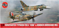 Twin Pack - Eurofighter Typhoon FGR.4 (blackjac) + Shorts Tucan Kit – Airfix 1:72