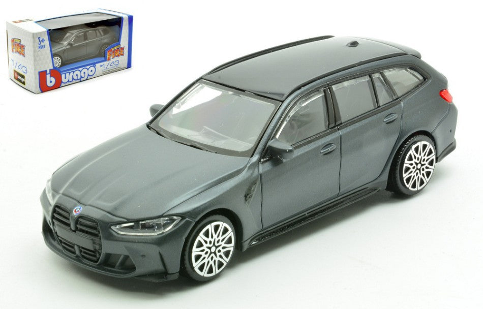 BMW M3 Touring 2023 Matt Black – Burago 1:43