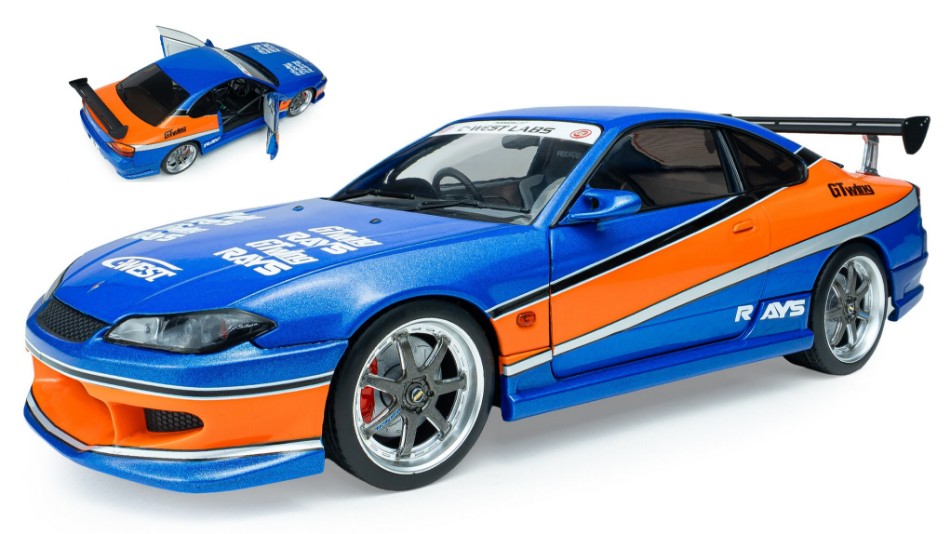 Nissan Silvia (S15) Spec-s Tokyo Drift Mona Lisa 2006 – Solido 1:18
