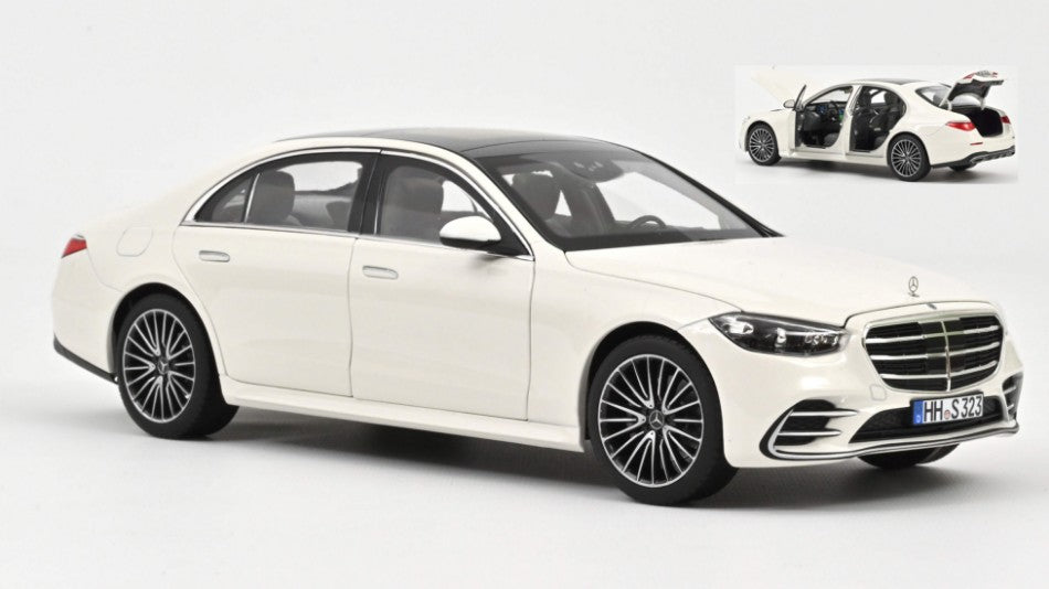 Mercedes S-Class AMG-Line 2021 bianco 1:18 – Norev